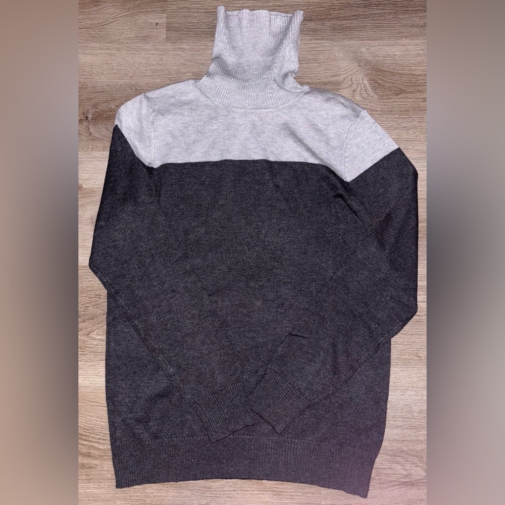 Dark Gray and Light Gray Sweater